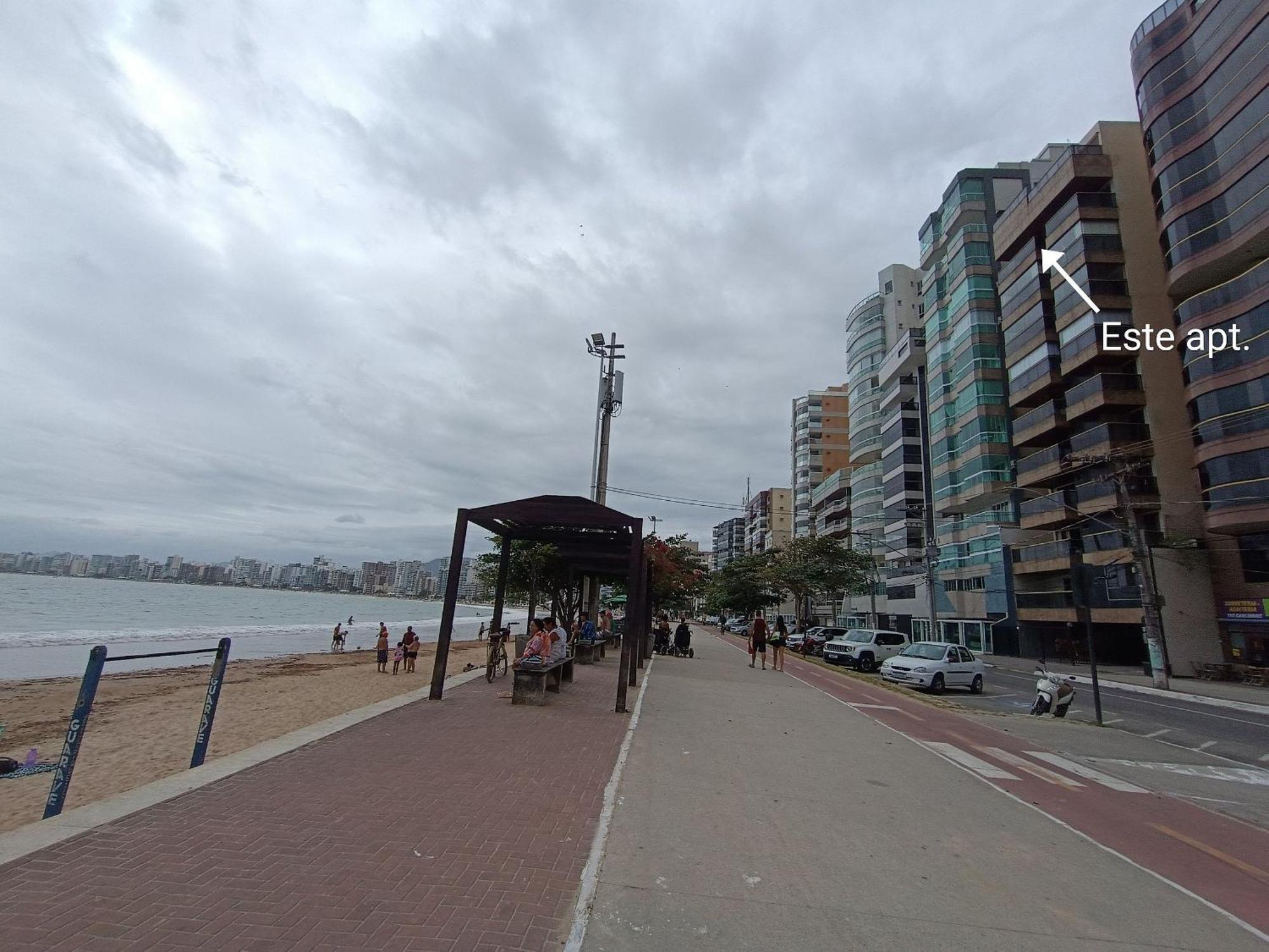 Praia Do Morro - Apt. Canto Nobre, Frente Total Para O Mar, 4 Quartos 1 Vaga De Garagem, 2 Banheiros Guarapari Buitenkant foto